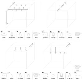 Douilles Creative Noir E27