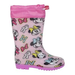 Bottes en Caoutchouc pour Enfants Minnie Mouse Rose 29
