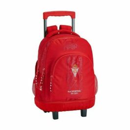 Cartable à roulettes Compact Real Sporting de Gijón SF-611972-818 Rouge (32 x 45 x 21 cm) Precio: 51.5000004. SKU: S4301214