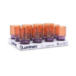 Vaso Alto Vidrio Candy Mix Luminarc 32 cL