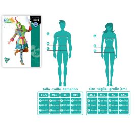 Déguisement pour Adultes Femme Clown XS/S