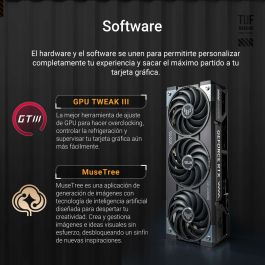 ASUS TUF Gaming TUF-RTX5070TI-O16G-GAMING GeForce RTX 5070 Ti OC 16GB GDDR7 3 ventilateurs