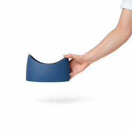 Thermobaby POTTYBOO - Pot d'apprentissage de la propreté pour bébé, forme ergonomique, couleur bleu et blanc