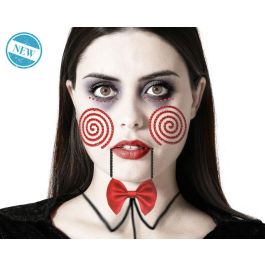 Kit de maquillage pour Halloween - Joyaux faciaux adhésifs à motifs spirales et détails de clown pour déguisement effrayant et théâtre - 2025 Precio: 1.02. SKU: B1F3RAPN3N