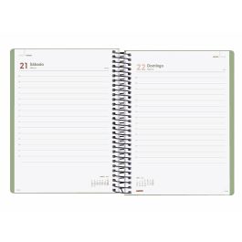 Agenda Finocam MY Vert A5 15,5 x 21,2 cm 2026