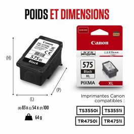 Cartouche d'encre originale Canon PG-575XL Noir