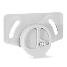 HERRAJES ALK Patin Inferior Rumor Gris pour Porte Coulissante 12-15Kgs