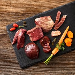 Alimentation humide Fleischeslust 200 gr Veau