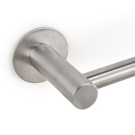 Emuca Support adhésif pour cuisine avec 5 crochets Supra, acier inoxydable