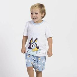 Pyjama Enfant Bluey Blanc (6 Ans) S