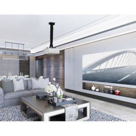 EQUIP Support projecteur plafond universel jusqu'à 20kg Blanc Acier