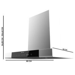 Hotte standard Cecotec Flux TT 609500 Slim Acier