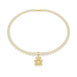 Perle de verre Swarovski 5743147 Doré