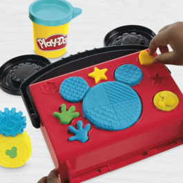 Play-Doh Coffret Pâte à Modeler Disney Junior 'Mon Garage avec Mickey Mouse' - Jouets Créatifs pour Enfants Dès 2 Ans