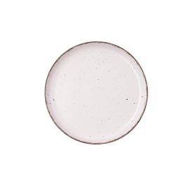 Plato Postre Cerámico Duna Quid 20x2,5 cm