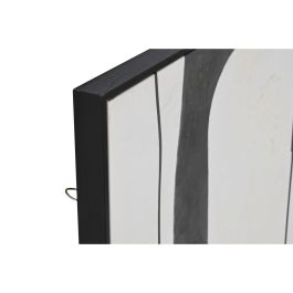 Toile Home ESPRIT Marron Noir Abstrait Urbaine 90 x 4 x 120 cm (2 Unités)