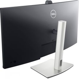 86,71cm/34" (3440x1440) Dell P3424WEB 21:9 Curved WQHD IPS 60Hz 5ms HDMI DP RJ45 Webcam USB-C VESA Black/Silver