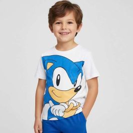 Pyjama Enfant Sonic Blanc