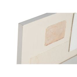 Toile Home ESPRIT Blanc Beige Abstrait Urbaine 150 x 3 x 50 cm (2 Unités)