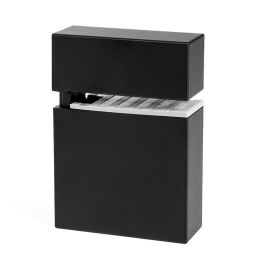 HERRAJES ALK Support Mural Lidia ABS Chrome Mat Réglable 7-37mm pour Étagères Bois