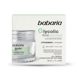 Babaria Crème Visage Acide Glycolique Renouvellement Cellulaire 50 ml