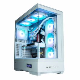 Zalman Boîtier PC P50 DS Semitorre ATX Blanc 4 ventilateurs A-RGB USB-C