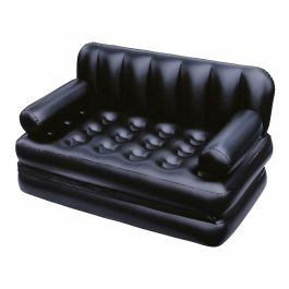 Bestway Fauteuil Gonflable 5 Positions Noir 188x152x64 cm Intérieur 75054