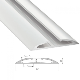 Profilé Aluminium Type RETO 2,02M - Anodisé Inox Precio: 37.5. SKU: B19SKZQ49C