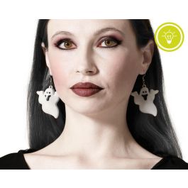 Boucles d'oreilles fantôme avec lumière intégrée - Accessoire Halloween 2025 - Idéales pour fêtes déguisées et soirées thématiques Precio: 2.352. SKU: B126MP8NQS
