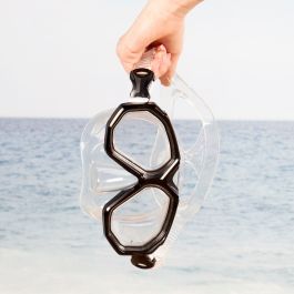 Masque de plongée AquaSport Noir (6 Unités)