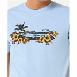 T-shirt à manches courtes homme Rip Curl Surf Paradise Bleu 5-6 Ans