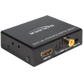 DELOCK Adapter HDMI zu HDMI + Audio Extractor 4K