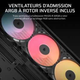 Boitier PC - CORSAIR - FRAME 4500X RS-R ARGB Tempered Glass Mid-Tower - 2 radiateurs - Noir