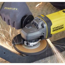 Stanley Fatmax SFMCG400M2K-QW Meuleuse d'angle 125 mm, 18V Litio, 2 batteries 4Ah