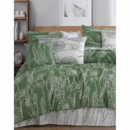 Parure de couette Vert Lit king size 3 Pièces