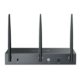 TP-Link Routeur Omada ER706W, Bi-bande WiFi 6 (2.4GHz/5GHz) jusqu'à 3000 Mbps, 4 ports Gigabit Ethernet, VPN, Noir