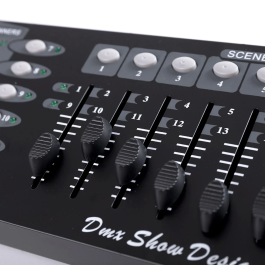 Contrôleur DMX512 9-12VDC 192 Canaux pour Éclairage de Scène