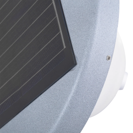 Lampe Solaire LED Circulaire 45W pour Jardin avec Détecteur de Proximité, Étanche IP65, Blanc Froid