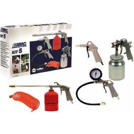 ABAC Kit 5 Pièces Accessoires Pneumatiques - Peinture, Nettoyage, Gonflage, Soufflage, Ressort Precio: 52.5. SKU: B18ENPMAMM