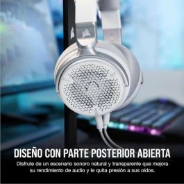 Corsair VIRTUOSO PRO Casque Gaming & Streaming Ouvert Filaire Blanc COR1701162170767