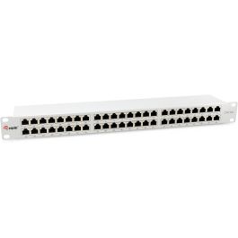 Equip Patchpanel 48x RJ45 Cat6A 19" FTP 1HE Premium hellgrau