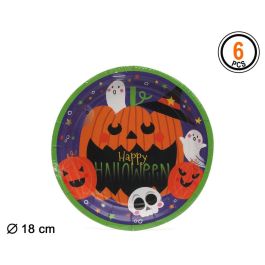 Plateau Repas Décoratif Halloween Citrouilles 18 cm Lot de 6 Unités Precio: 9.9500004. SKU: B1HCNTRVGY
