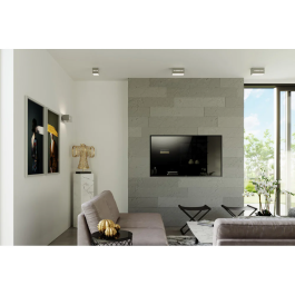 SOL Plafonnier LED Aluminium Lobo SOL-SL.0384 Design Moderne Contemporain Minimaliste 2 Ampoules