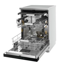 Lave-vaisselle Whirlpool Corporation W7F HP43 X Acier 60 cm