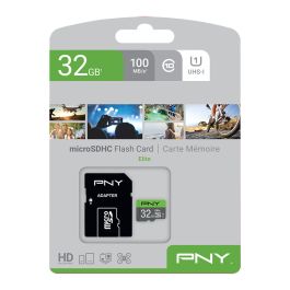 Carte Mémoire SDHC PNY P-SDU32GU185GW-GE 32 GB