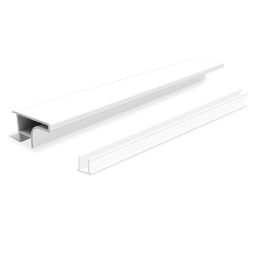 SC HERRAJES Profil Gola-A Alto SP16 4M Finition Blanc Argent Anthracite Noir