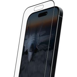 PanzerGlass Stealth Screen Protector w. Black Frame iPhone 17 | iPhone 16 Pro | Ultra-Wide Fit w. Fastfit in-a-box