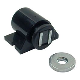 HERRAJES ALK Fermeture Magnétique Erizo K4(10) Noir avec Plaque Réglable à Poser avec Plaque Aimantée Precio: 3.9500004. SKU: B16QPRWCVF