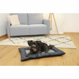 Kerbl Coussin Orthopédique Platin pour Chien, L, 80 x 55 x 9 cm, Gris