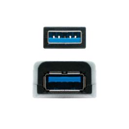 Câble Rallonge à USB TooQ 10.01.0313 Noir 15 m 5 Gbps